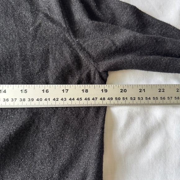 Dear‎ Rose New York Lightweight Button Front Cardigan Sweater Black Glitter XL - Picture 10 of 14